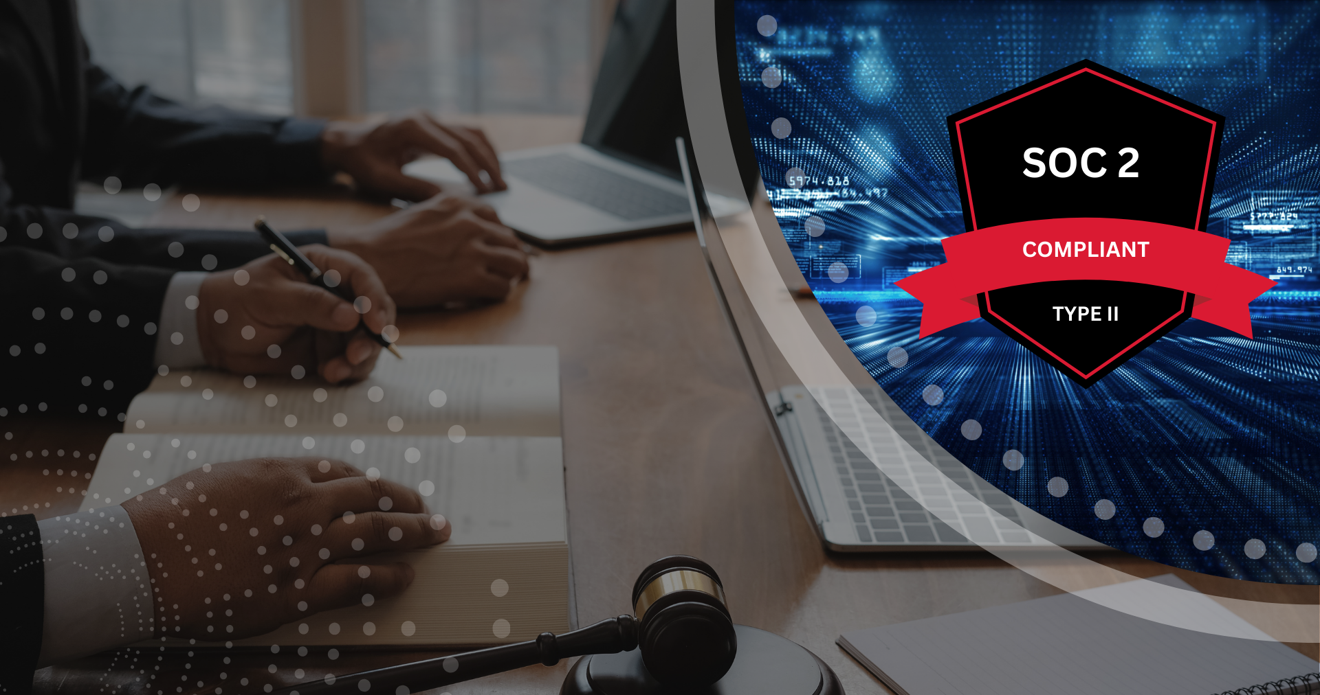 Law firms should work with soc 2 type 2 compliant managed services providers.